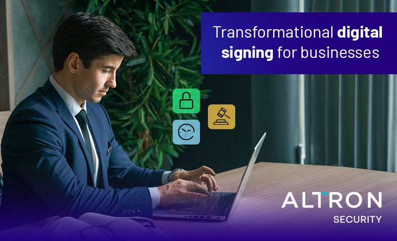 Transformational digital signing for businesses